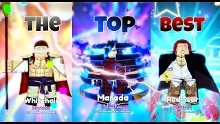 The Top 5 Best/Strongest UNITS in Anime Adventures