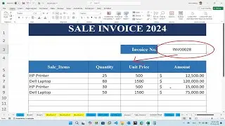 Filter to Find Total Sales Invoice ទាញរកទិន្នន័យមកបង្ហាញexcel | rean khmer computer