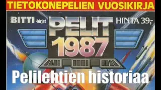 Pelit-kirjat: 1987, kun joku sai kuningasidean pelien vuosikirjasta - videoblogi
