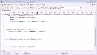 Beginner PHP Tutorial   197   extends Part 1 ‏ 