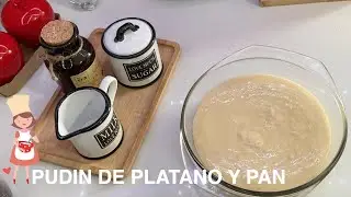 Pudin de plátano y pan, receta de aprovechamiento