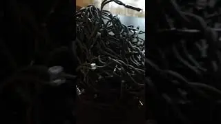 Гирлянда бахрома уличная, белый теплый цвет