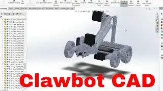 VEX Claw Bot CAD Timelapse