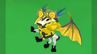 Updated main look green screen(Animal Jam)