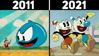 Evolution of Cuphead 2010-2021
