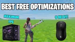 The *BEST* FREE Optimizations To Boost FPS In Fortnite! (+360 FPS + 0 DELAY)