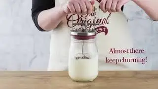 Baratte à beurre vintage Kilner®