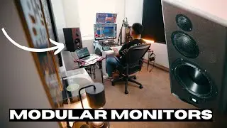 Minimalistic Home Studio Tour / PDP MUM-8 Monitors / TheRealKey