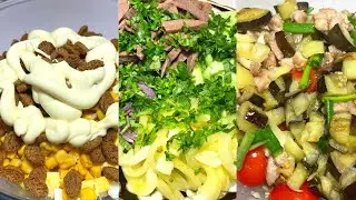 3 SALADS FOR ANY HOLIDAY! NEW YEAR 2022. Simple salads.