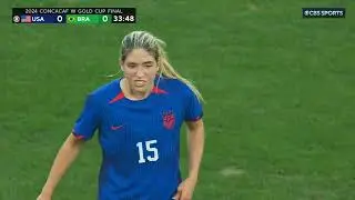 Korbin Albert USWNT v Brazil - W Gold Cup