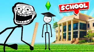 My Trollge Sims go to High School! (Garry's Mod)