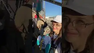 Чревовещатель с котом на концерте Анет Сай 