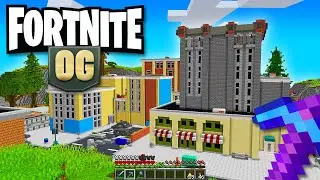 I Built TILTED TOWERS from Fortnite in Minecraft!