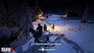 If You Don't Hitch Your Horse With Dutch & Micah in "Outlaws From The West" (Hidden Dialogue) | RDR2