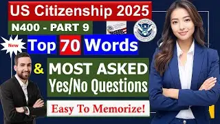 Uncover the Top 70 Word Definitions & Most Asked YES/ NO Questions for US Citizenship Interview 2024