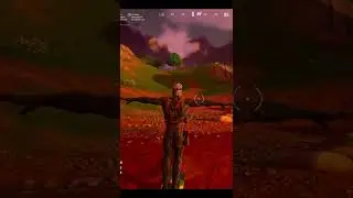 Snake T-poses on Hoverboard in Fortnite (no music)
