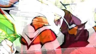 Graffiti X Dragon Ball mashup