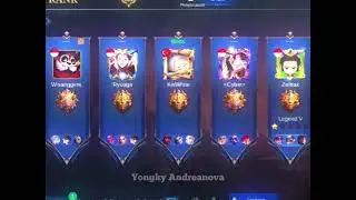 JEDAG JEDUG MOBILE LEGENDS⚔ || SQUAD🛡 || DJ HEROES TONIGHT SLOW🎶