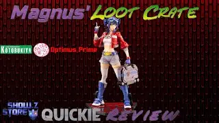 Magnus' Loot Crate Quickie Review  -  Kotobukiya Bishoujo Series Optimus Prime