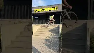 CAN U TAKE THE STAIRS THIS WAY ? 🔥🚴‍♂️🔥#cycling #cyclisme #ciclisme #ciclismo #roadbike #mtb