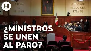 ¡Ministros se solidarizan con PJ! SCJN suspende sesión en apoyo a paros contra la reforma