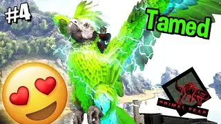 Tamed Electric & Caustic Parrot for Elemental Egg  |  Primal Fear | ARK P-4