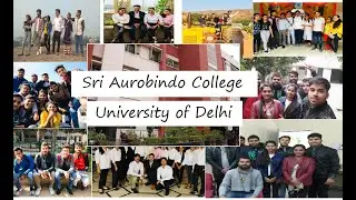 Memories  II Sri Aurobindo college II 2017-2020