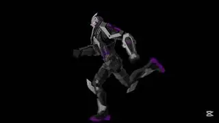Husk Run Cycle - Blender Eevee Animation 