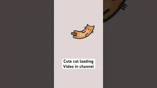 Cat loading #shorts #html #css #cat