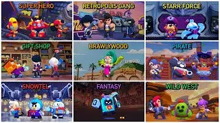 ALL TRIO in Brawl Stars - Pose Edition | Lola Update