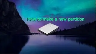 CREATE NEW PARTITION ON A HARD DRIVE (WINDOWS 10)