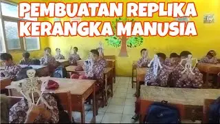 MEMBUAT REPLIKA KERANGKA MANUSIA.