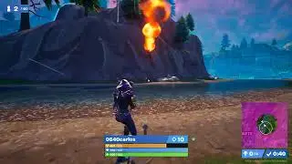 Another Victory Royale in Fortnite OG while on the hoverboard