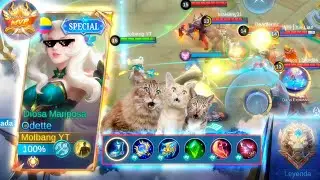 GAMEPLAY -Odette Ranked Mid MVP lV x5⭐ | Muy Dominada La Partida🔥🔥
