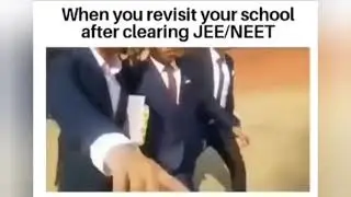 When You Revisit Your School after Clearing JEE/NEET 😂😂 | Funny Video | Baqar Riyaz