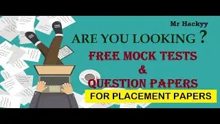 How to  Attend Mock Tests for PLACEMENT PAPERS 2020 (  தமிழில் ) | Mr Hackyy