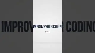 Improve your Coding skills 