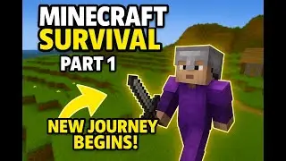 Minecraft Hindi Survival Part 1 | Epic Adventure Begins!