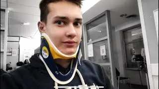 WHAT HAPPENED TO MY NECK ?! HE JUMPED OVER A CLIFF.