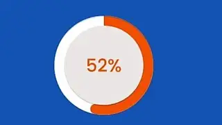 Circular Progress Bar Create Using HTML, CSS and JavaScript 