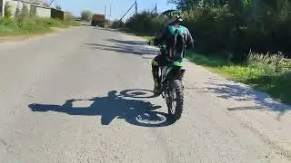 мопед альфа покатушки часть 1