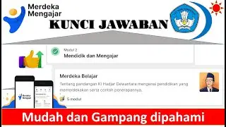 Kunci jawaban modul 2 merdeka belajar | PMM Mendidik dan Mengajar