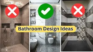 ✅ TOP 50 Small Bathroom Design Ideas | Bathroom Tiles Design | Best Tiles For Bathroom #tiles