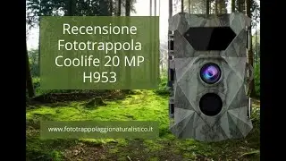 Recensione Fototrappola Coolife h953 