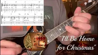 “I’ll Be Home For Christmas” Mandolin Tutorial w/Tabs