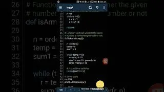Python Program To Check The Number Is Armstrong Or Not🥀🎯🎯🥀