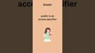 What is PUBLIC in public static void main(String[] args) in java | Most important interview question