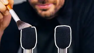 ASMR Mic brushing and touching