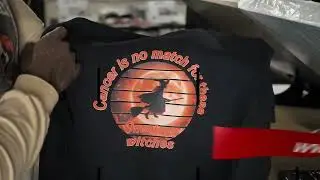 DTF Transfer press Demonstration