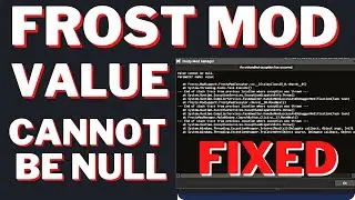 HOW TO FIX FIFA 19 FROSTY MOD MANAGER[VALUE CANNOT BE NULL] IN 2022